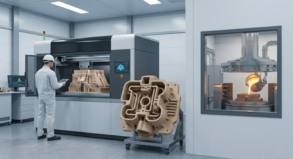 Hassasiyette Son Nokta: 3D Yazıcılar ve Karmaşık Döküm Kalıpları
